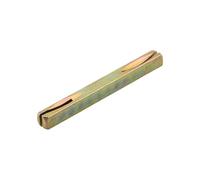 Square Spindle 8mm Galvanised Door Handle Iron Pin 85-130mm | Features an 8mm thickness with galvanised iron construction and notched pins for secure fixing