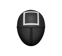 (Square) Squid Game Mask Cosplay Halloween Horror Headgear Round Square Triangle Helmet