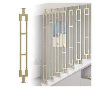 Square Stair Baluster Posts, Floor to Ceiling Mounted Stair Railing, Custom Height Staircase Corridor Fencing Column for Lofts, Villas, Living Room Divider