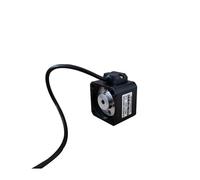 Square stepper electronic starter brake black color NEMA 17 NEMA 23 NEMA 34 stepper electronic starter brake 24V max 4Nm MQXFCZUX(NEMA34-SBrake)