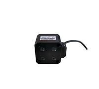 Square stepper motor brake black color NEMA 34 stepper motor brake 24V max 4Nm brake for nema 34 close