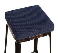Square Stool Cushion 10/11/12/14/16 Inch with Ties, Seat Chair Cushion Pad, Anti-Slip Thick Soft Chair Pad, Elastic Bar Stool Chair Cushions(24,16x16x2in/40x40x5cm)