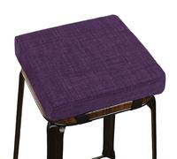 Square Stool Cushion 10/11/12/14/16 Inch with Ties, Seat Chair Cushion Pad, Anti-Slip Thick Soft Chair Pad, Elastic Bar Stool Chair Cushions(13,16x16x3in/40x40x8cm)
