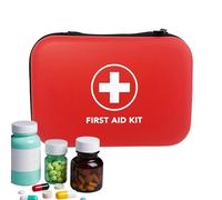 Square Storage Bag - Waterproof Medicine Organizer, Moisture-Resistant Pill Case | Portable Travel Medication Pouch for Women, Compact Container with Zipper Closure, Lightweight Supplement Holder