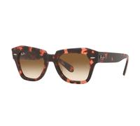 Square Style Sunglasses State Street Rb2186 - unisex - Ray-Ban - Sunglasses - Brown - 49 MM - Accessories 49 MM