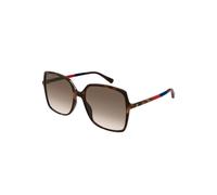 Square Sunglasses - female - Gucci - Sunglasses - Brown - 57 MM - Accessories 57 MM