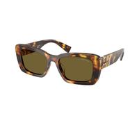 Square Sunglasses - female - Miu Miu - Sunglasses - Brown - 53 MM - Accessories 53 MM