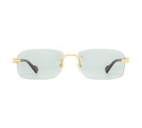 Square Sunglasses - unisex - Gucci - Sunglasses - Yellow - 56 MM - Accessories 56 MM