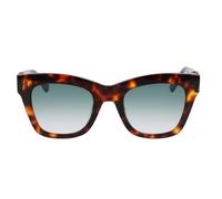 Square Sunglasses with Acetate Frame- female- Liu Jo- Sunglasses- Brown- ONE SIZE- Accessories ONE SIZE