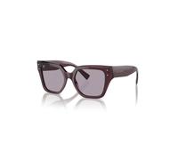 Square Sunglasses with Transparent Violet Lenses - female - Dolce & Gabbana - Sunglasses - Purple - 52 MM - Accessories 52 MM