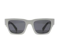 Prada Man Sunglass PR A06S - Frame color: Talc, Lens color: Dark Grey