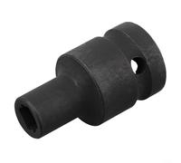Square Tap Socket 1/2 Inch Drive | Chromium Vanadium Steel Re-threading Tool for M6 to For M24 Taps | Black Phosphate Finish for Ratchet Wrench(M10)