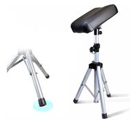 Square Tattoo Arm Rest Adjustable Height Tattoo Armrest Stand Sturdy Tripod Tattoo Arm Leg Rest Stand With Sponge Pad
