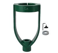 Square Tenon Converter for Bench Drill, Mortising Attachment with Reducing Sleeve and Hex Wrench, Steel Square Hole Locator Tool for Woodworking Joinery Projects (65-40mm)