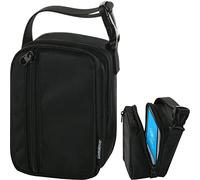 Square Terminal Case, Fits Terminal Power Adapter & Cable, Receipt Paper Rolls and Hub, Square Reader Protector Waterproof Carrying Bag, Adjustable Portable Anti-Scratch Protective Travel Case