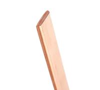 Square Thin Panel Copper Flat Bar Electrical Conductivity, Heat Transfer T2 Pure Copper Plate Strip 1piece(500 * 8 * 30MM)