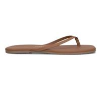 Square Toe - female - TKEES - Flip Flops - Brown - 4 UK - Shoes 4 UK