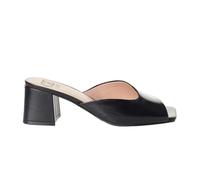 Square Toe High Heel Sandals - female - Liu Jo - Heeled Mules - Black - 3 UK - Shoes 3 UK