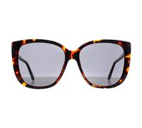 Square Tortoise Smoke Grey Ever After Quay Brown One Size