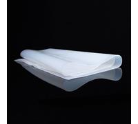Square Transparent Silicone Sheet - Heat Resistant Silicone Rubber Soft Pad for Table Protection - 1pcs(8x8INCHx5mm)