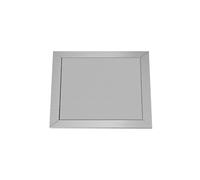 Square Trash Can Lid Recessed Countertop with Balance Flap Perfect for Hotels Bars and Kitchens - Durable Stylish Waste Management Solution