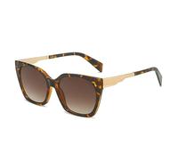 Square Trend Metal Men's And Women's Sunglasses Gifts(B)