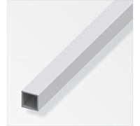 Square Tube 1m x 10mm - Silver Anodised Aluminium