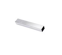 Square Tube 304 Stainless Steel, Length 500mm, Wall Thickness 1mm, Various Side Length, Square Hollow Section Pipes(20mm x 1mm)