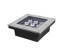Square Underground Light Outdoor Recessed Ground Light Waterproof IP66 Landscape Lighting for Garden, Driveway, Deck, Step, Pathway Spotlight, AC85-265