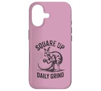 Square Up Daily Grind Kangaroo Workout Fighter Kickboxing Case for iPhone 17