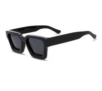 Square Vintage Acetate Polarized Sun Glasses Large Frame Wide Leg Sunglasses for Men Women Eyewear Uv400