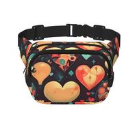Square Waist Bag for Outdoor Sport â€“ Adjustable Double Layer Travel Belt Pouch