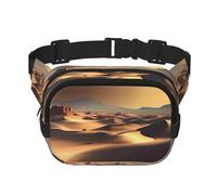 Square Waist Bag for Outdoor Sport â€“ Adjustable Double Layer Travel Belt Pouch