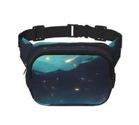 Square Waist Bag for Outdoor Sport â€“ Adjustable Double Layer Travel Belt Pouch