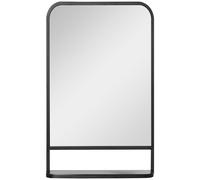 Square Wall Mirror Shelf 86x53 cm Modern Mirrors Living Room Bedroom