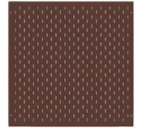 Square Wall-Mounted Pegboard, Modular Display Shelf For Jewelry Store, For Garage(Brown color)