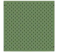 Square Wall-Mounted Pegboard, Modular Display Shelf For Jewelry Store, For Garage(Green color)