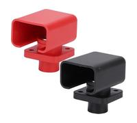 Square Wall-Through Terminal Post 150A Brass Nickel Plated For Energy Storage Battery Cabinet High Current Equipment