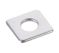 Square washers,Flat Washers M3 M4 M5 M6 M8 304 Stainless Steel Plate Pad Spacer Gasket For Hardware Fastener, 10pcs, corrosion and durable(M5x12x12x1)