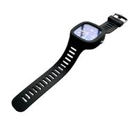 Square Watch for Kids | Waterproof Leisure Sports Square Watch - Square Electronic Clock, Multifunctional Bracelet Watch, Easter, Fashionable Square Watch for Kids Day, Black, 説明を参照してください, See