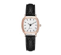 Square Watch Manufacturers Simple Personality Retro Students Ladies Quartz Belt Ladies Watch Women Metal Watch Band (B, One Size)