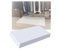 Square White Base Stands for Clothing & Bridal Shops - 150 x 60 x 10 cm Step Display for Wedding Decorations & Counters Elegant Presentation Solutions