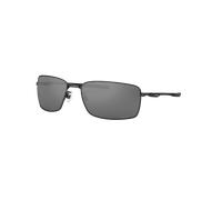 Square Wire Prizm Sunglasses in Polished Black