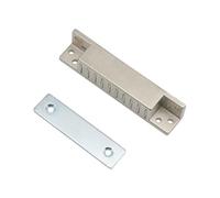 Square Zinc Alloy Strong Magnetic Catch, Suitable for Industrial Electrical Equipment Door Magnetic Attraction Cabinet 1pcs(Hole spacing-30mm)