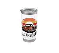 Squarebody Classic Pickup Truck 4x4 Stainless Steel Insulated Tumbler