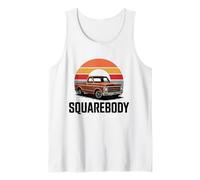 Squarebody Classic Pickup Truck 4x4 Tank Top