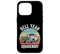 Squarebody Truck Vintage American Pick Up Classic Retro Case for iPhone 16 Pro