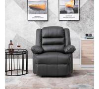 SquareBoxx Hawthorne Recliner Armchair in Grey SquareBoxx Grey