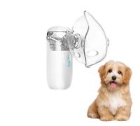 SQUARECIRCLE USB Dog Nebulizer for Pets, Nebulizer Mask for Cats and Dogs, Portable Handheld Design, 2 Different Size Masks Fit for Most Animals