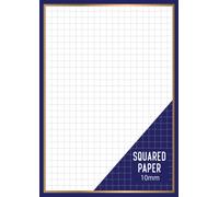 Squared Paper Notebook A4: math notebook squared a4, Exercise Books A4 Lined, Grid Paper Notebook, Graph paper a4 pad, 10mm Large Graph Notebook , 100 Pages